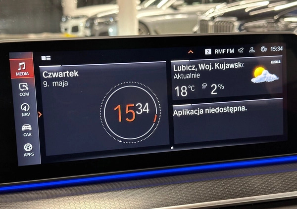BMW Seria 5 cena 214900 przebieg: 37868, rok produkcji 2023 z Bolków małe 667